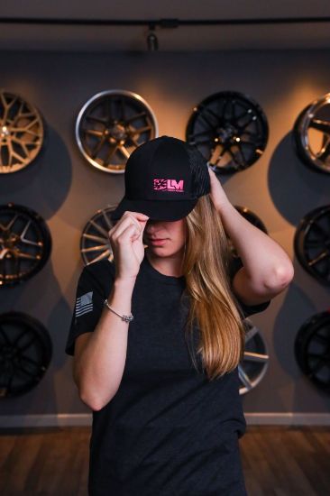 Picture of BLACK HAT-PINK LOGO